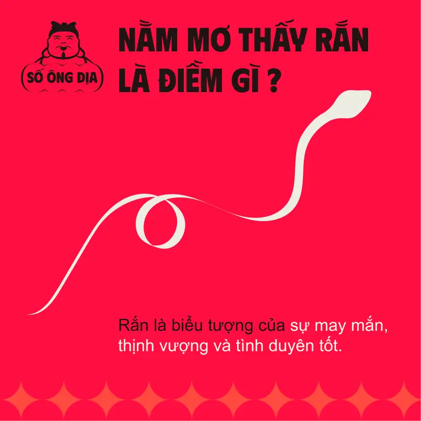 Nằm mơ thấy rắn là điềm gì ?